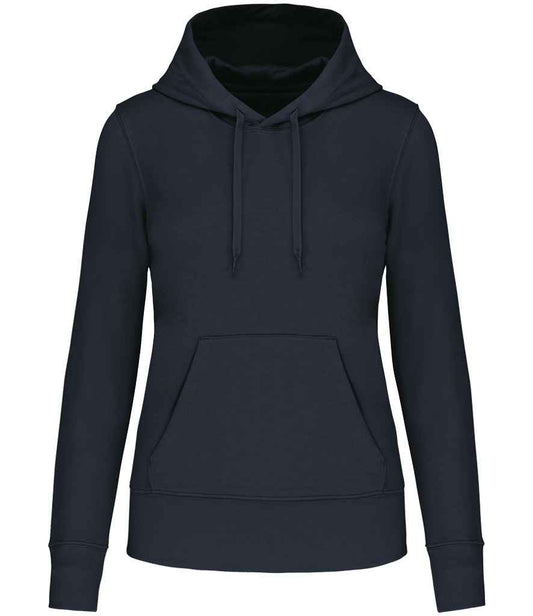 Kariban Ladies Eco Friendly Hooded Sweatshirt - Navy (KB4028)