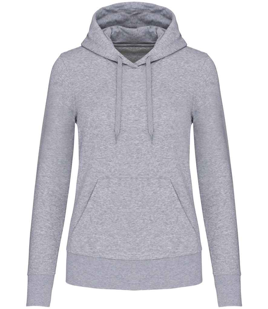 Kariban Ladies Eco Friendly Hooded Sweatshirt - Oxford Grey (KB4028)