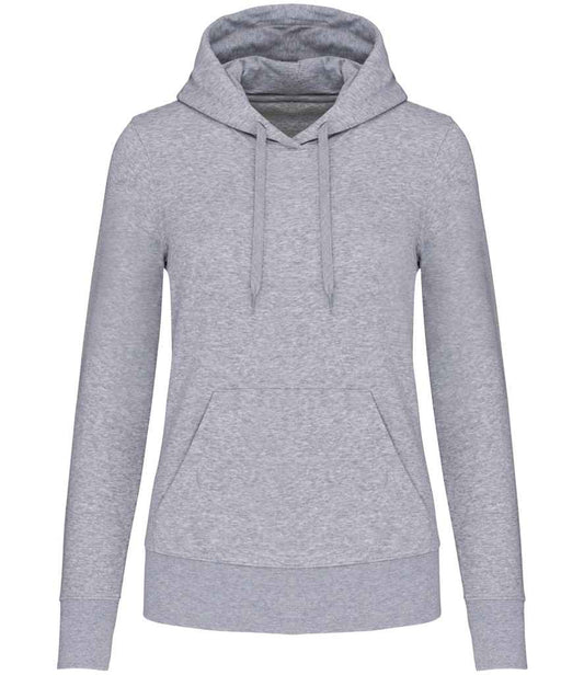 Kariban Ladies Eco Friendly Hooded Sweatshirt - Oxford Grey (KB4028)
