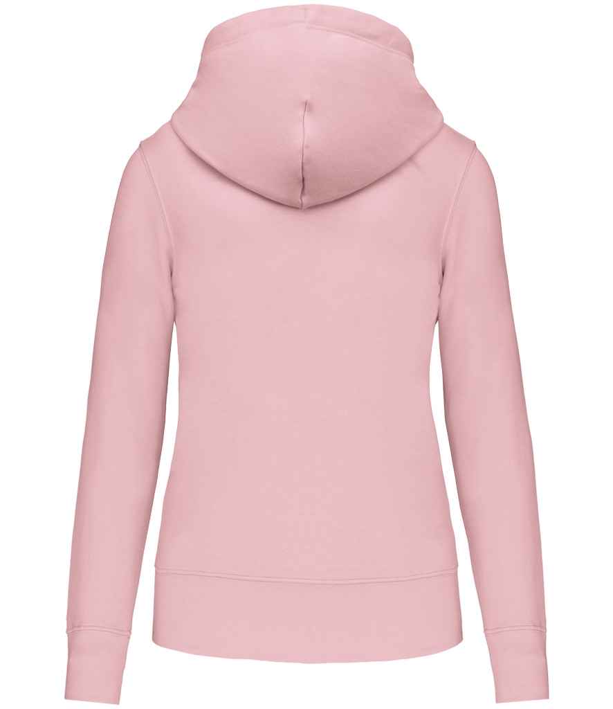 Kariban Ladies Eco Friendly Hooded Sweatshirt - Pale Pink (KB4028)