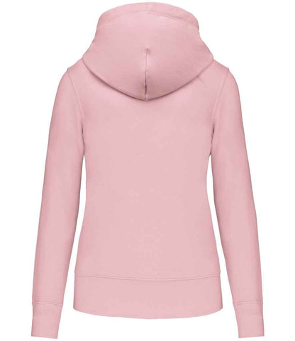 Kariban Ladies Eco Friendly Hooded Sweatshirt - Pale Pink (KB4028)