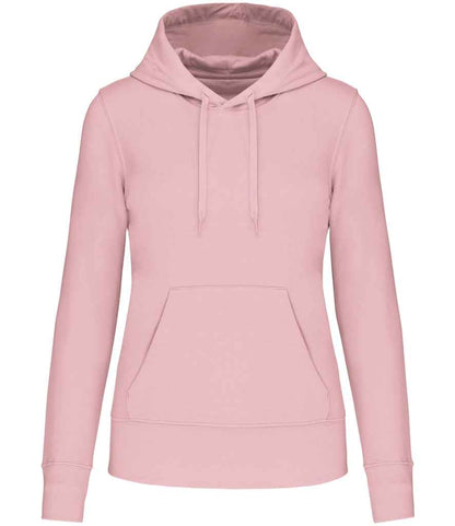 Kariban Ladies Eco Friendly Hooded Sweatshirt - Pale Pink (KB4028)