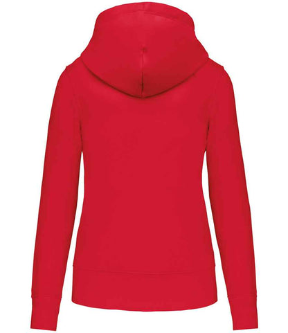 Kariban Ladies Eco Friendly Hooded Sweatshirt - Red (KB4028)