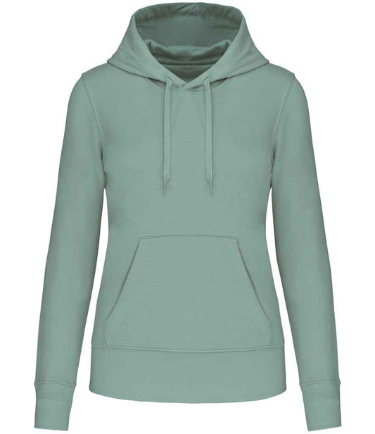 Kariban Ladies Eco Friendly Hooded Sweatshirt - Sage (KB4028)