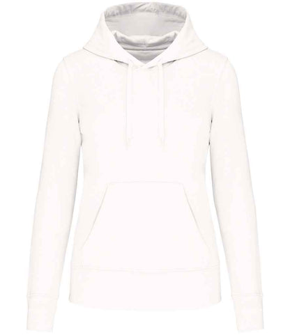 Kariban Ladies Eco Friendly Hooded Sweatshirt - White (KB4028)