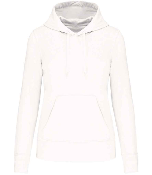 Kariban Ladies Eco Friendly Hooded Sweatshirt - White (KB4028)