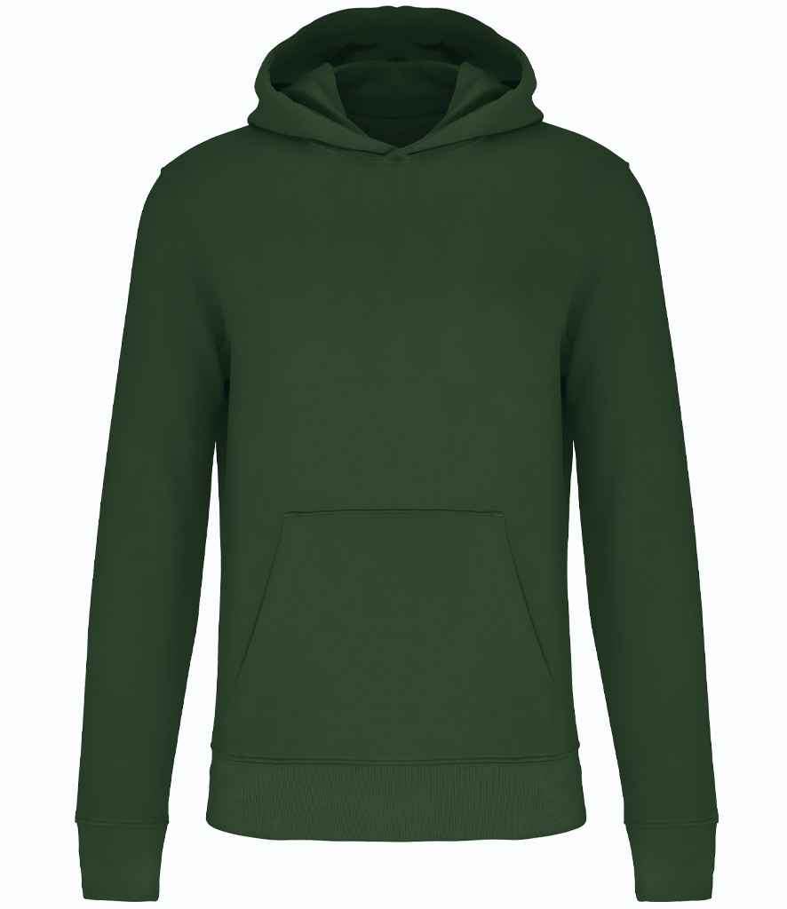 Kariban Kids Eco Friendly Hooded Sweatshirt - Forest Green (KB4029)
