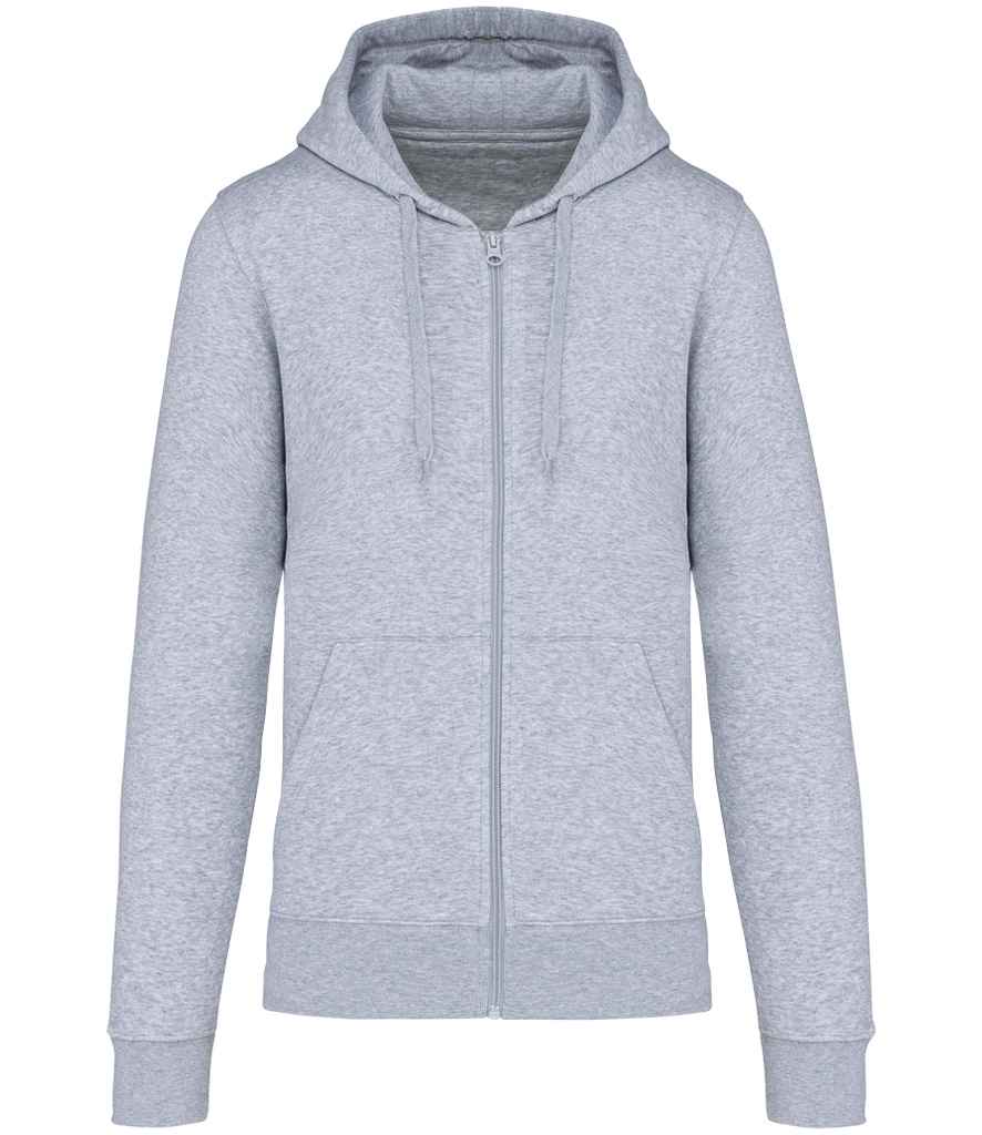 Kariban Eco Friendly Full Zip Hoodie - Oxford Grey (KB4030)