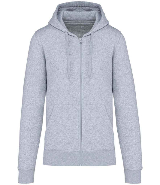 Kariban Eco Friendly Full Zip Hoodie - Oxford Grey (KB4030)