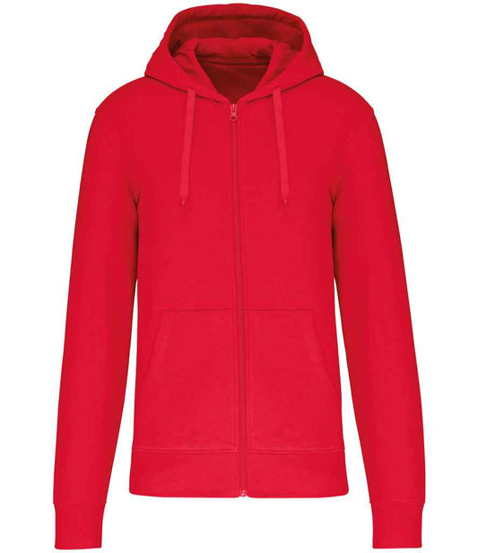 Kariban Eco Friendly Full Zip Hoodie - Red (KB4030)