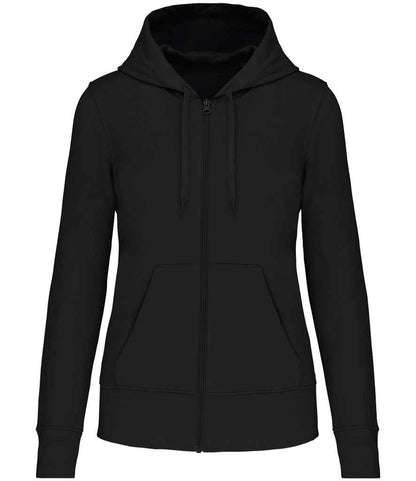 Kariban Ladies Eco Friendly Full Zip Hoodie - Black (KB4031)