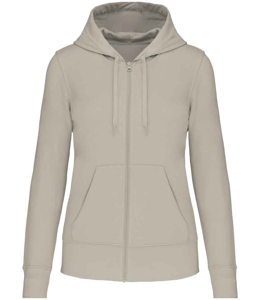 Kariban Ladies Eco Friendly Full Zip Hoodie - Clay (KB4031)