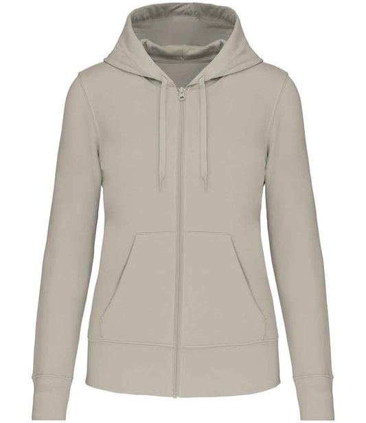 Kariban Ladies Eco Friendly Full Zip Hoodie - Clay (KB4031)