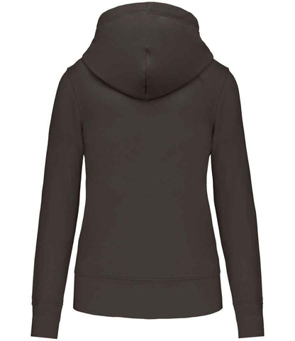 Kariban Ladies Eco Friendly Full Zip Hoodie - Dark Grey (KB4031)