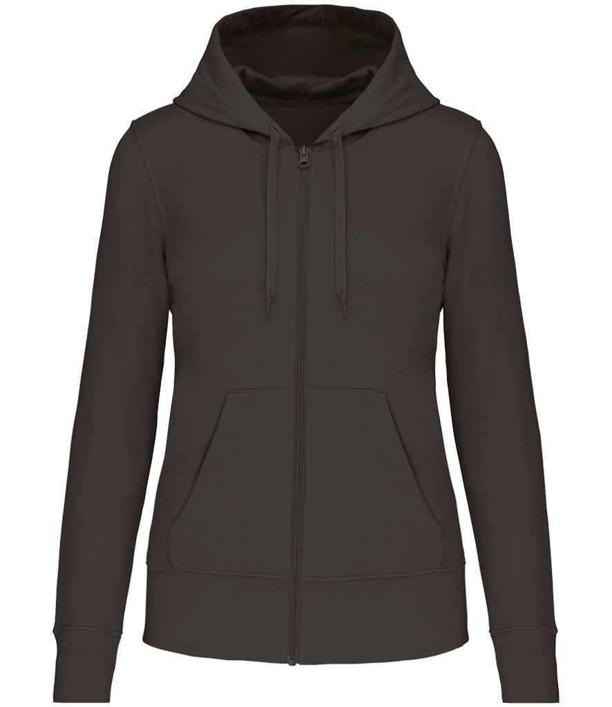 Kariban Ladies Eco Friendly Full Zip Hoodie - Dark Grey (KB4031)