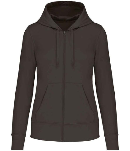 Kariban Ladies Eco Friendly Full Zip Hoodie - Dark Grey (KB4031)