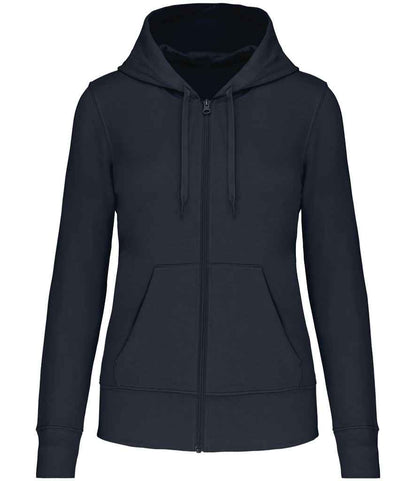Kariban Ladies Eco Friendly Full Zip Hoodie - Navy (KB4031)
