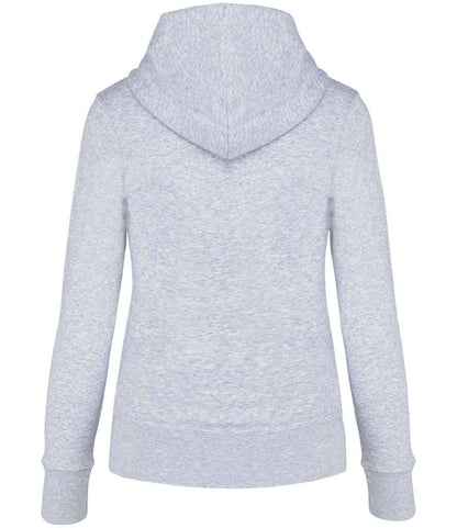 Kariban Ladies Eco Friendly Full Zip Hoodie - Oxford Grey (KB4031)