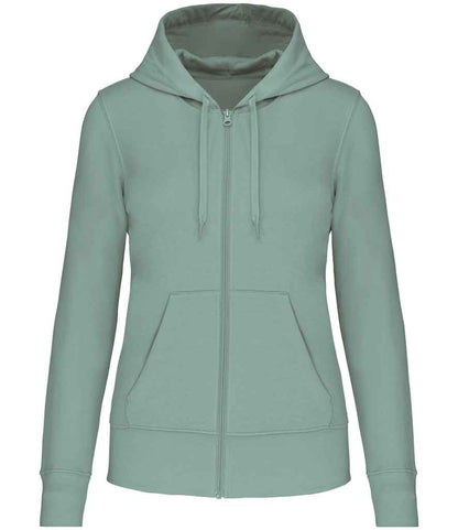 Kariban Ladies Eco Friendly Full Zip Hoodie - Sage (KB4031)