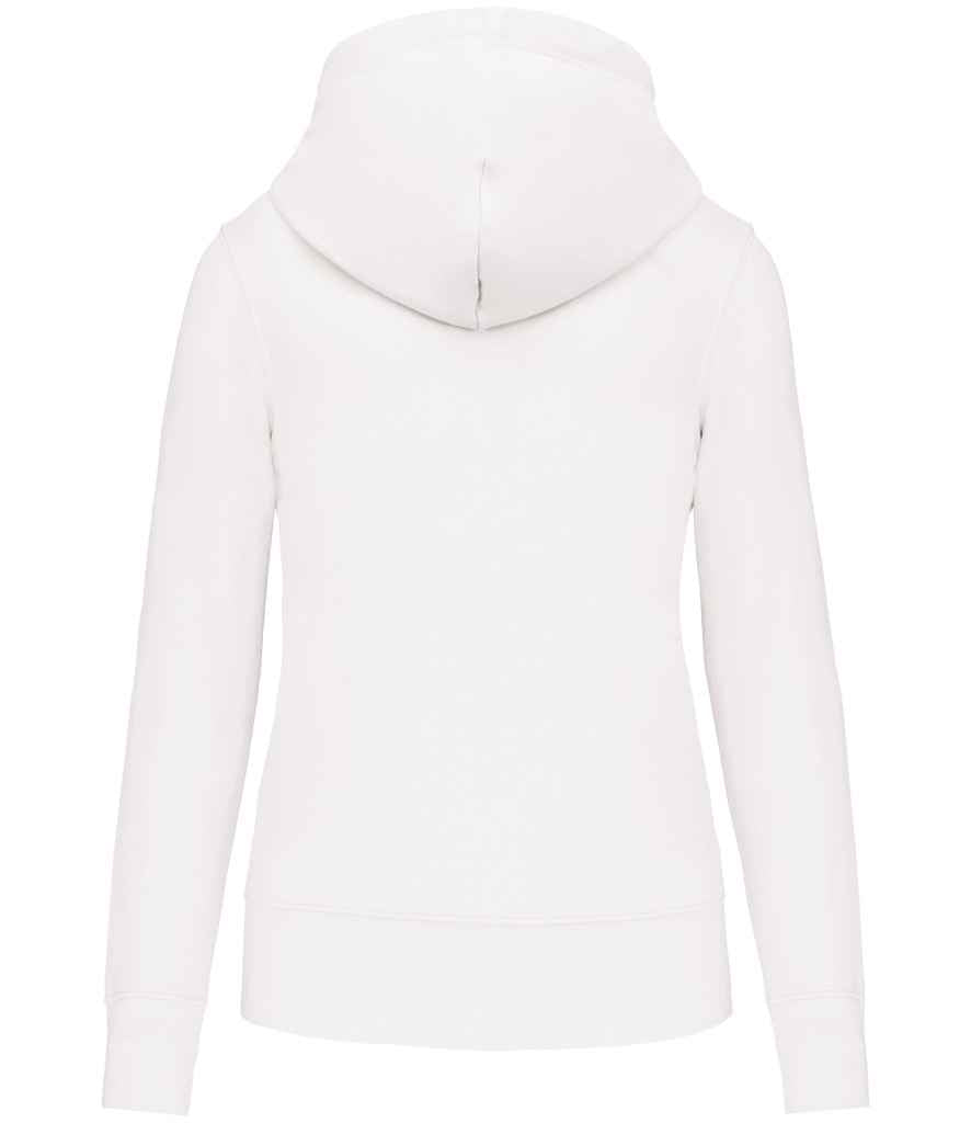 Kariban Ladies Eco Friendly Full Zip Hoodie - White (KB4031)