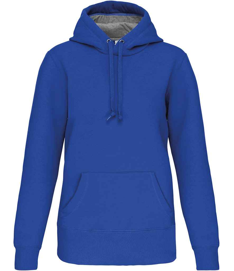 Kariban Heavy Contrast Hoodie - Royal Blue (KB443)