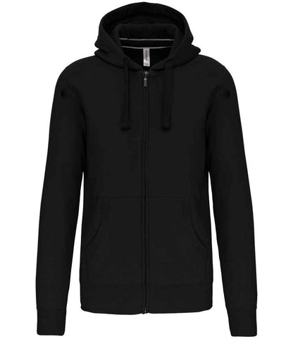 Kariban Full Zip Hooded Sweatshirt - Black (KB454)