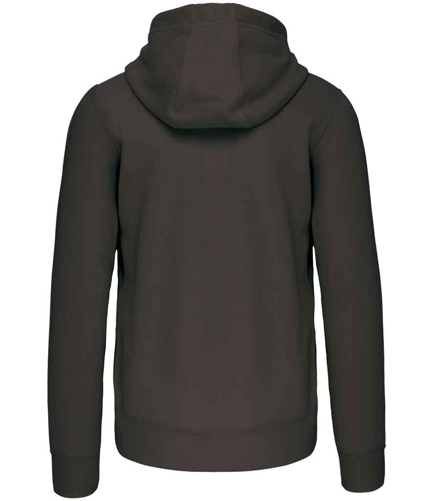 Kariban Full Zip Hooded Sweatshirt - Dark Grey (KB454)