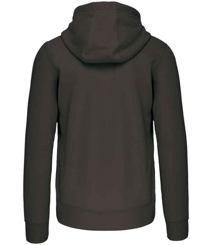Kariban Full Zip Hooded Sweatshirt - Dark Grey (KB454)