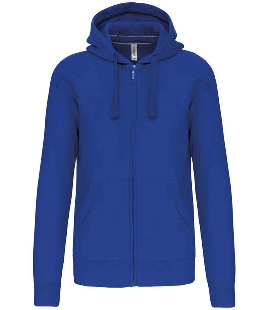 Kariban Full Zip Hooded Sweatshirt - Light Royal Blue (KB454)