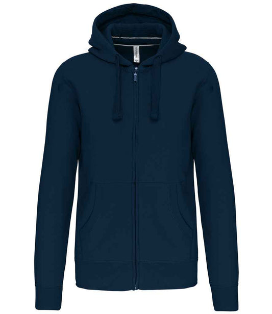 Kariban Full Zip Hooded Sweatshirt - Navy (KB454)