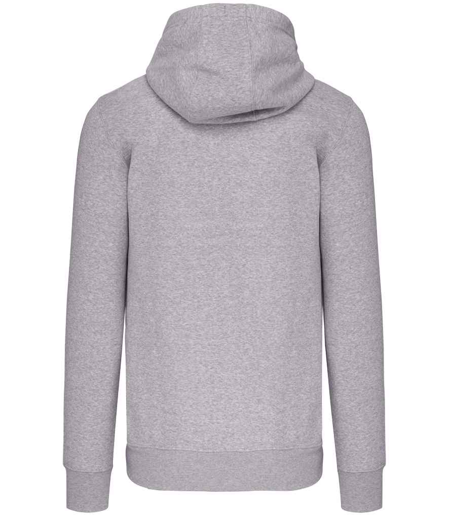 Kariban Full Zip Hooded Sweatshirt - Oxford Grey (KB454)