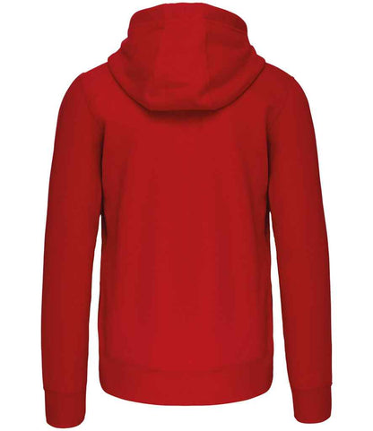 Kariban Full Zip Hooded Sweatshirt - Red (KB454)