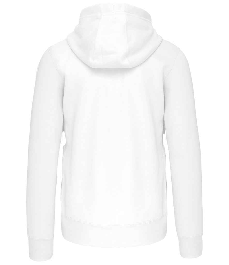 Kariban Full Zip Hooded Sweatshirt - White (KB454)