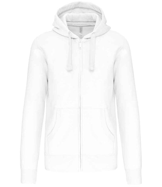 Kariban Full Zip Hooded Sweatshirt - White (KB454)