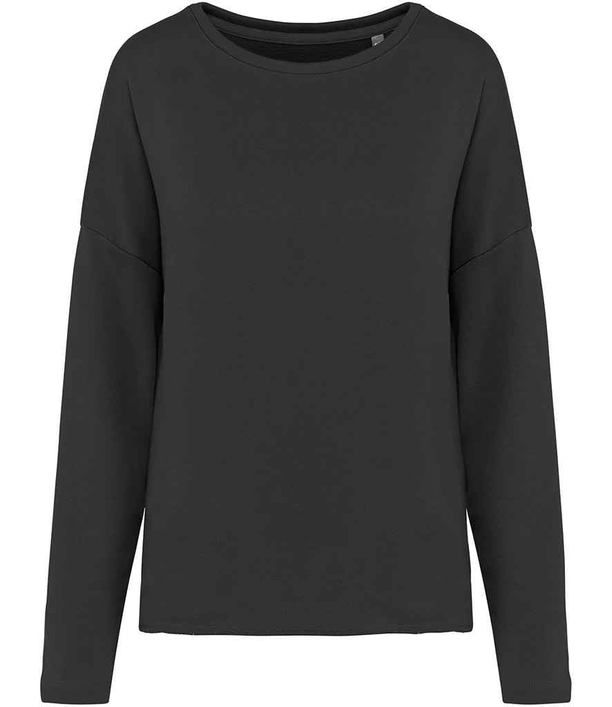 Kariban Ladies Oversized Sweatshirt - Black (KB471)