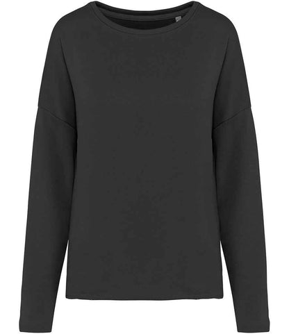 Kariban Ladies Oversized Sweatshirt - Black (KB471)