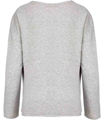 Kariban Ladies Oversized Sweatshirt - Light Grey (KB471)