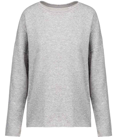Kariban Ladies Oversized Sweatshirt - Light Grey (KB471)