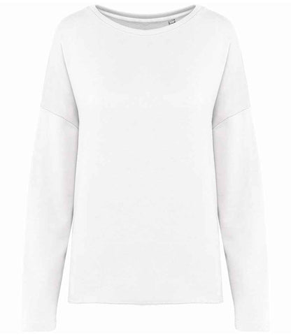 Kariban Ladies Oversized Sweatshirt - Off White (KB471)