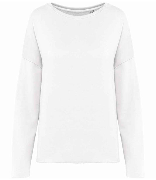 Kariban Ladies Oversized Sweatshirt - Off White (KB471)