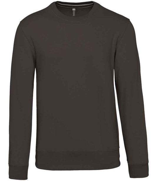 Kariban Crew Neck Sweatshirt - Dark Grey (KB488)
