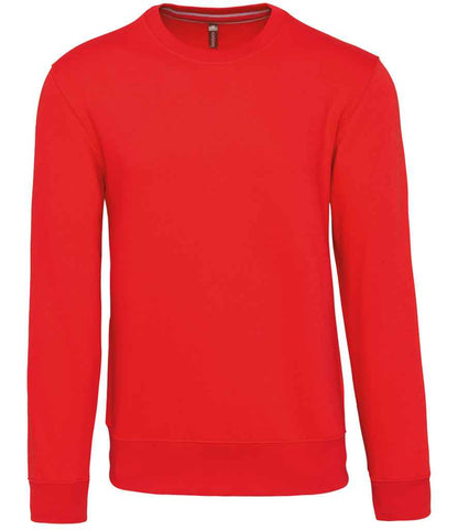 Kariban Crew Neck Sweatshirt - Red (KB488)