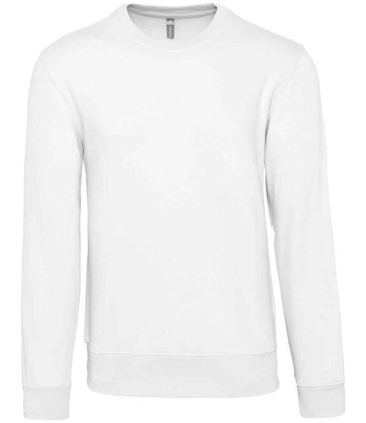 Kariban Crew Neck Sweatshirt - White (KB488)