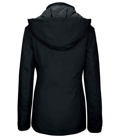 Kariban Ladies Parka Jacket - Black (KB6108)