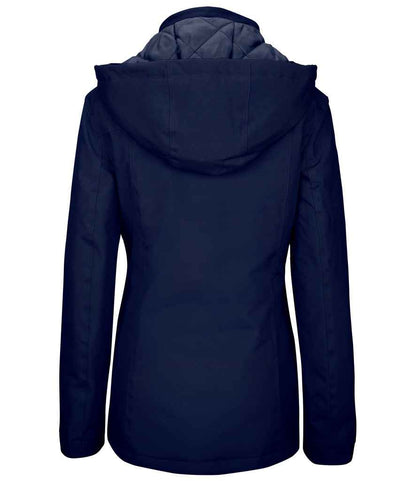 Kariban Ladies Parka Jacket - Navy (KB6108)