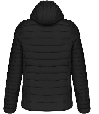 Kariban Lightweight Hooded Padded Jacket - Black (KB6110)