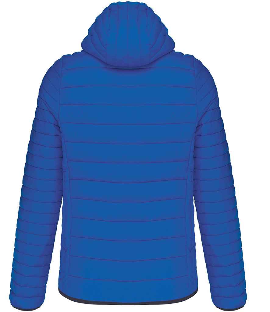 Kariban Lightweight Hooded Padded Jacket - Light Royal Blue (KB6110)