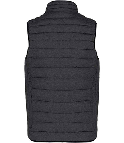 Kariban Lightweight Padded Bodywarmer - Marl Dark Grey (KB6113)
