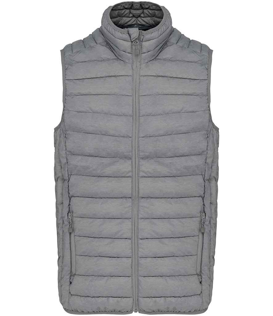 Kariban Lightweight Padded Bodywarmer - Marl Silver (KB6113)