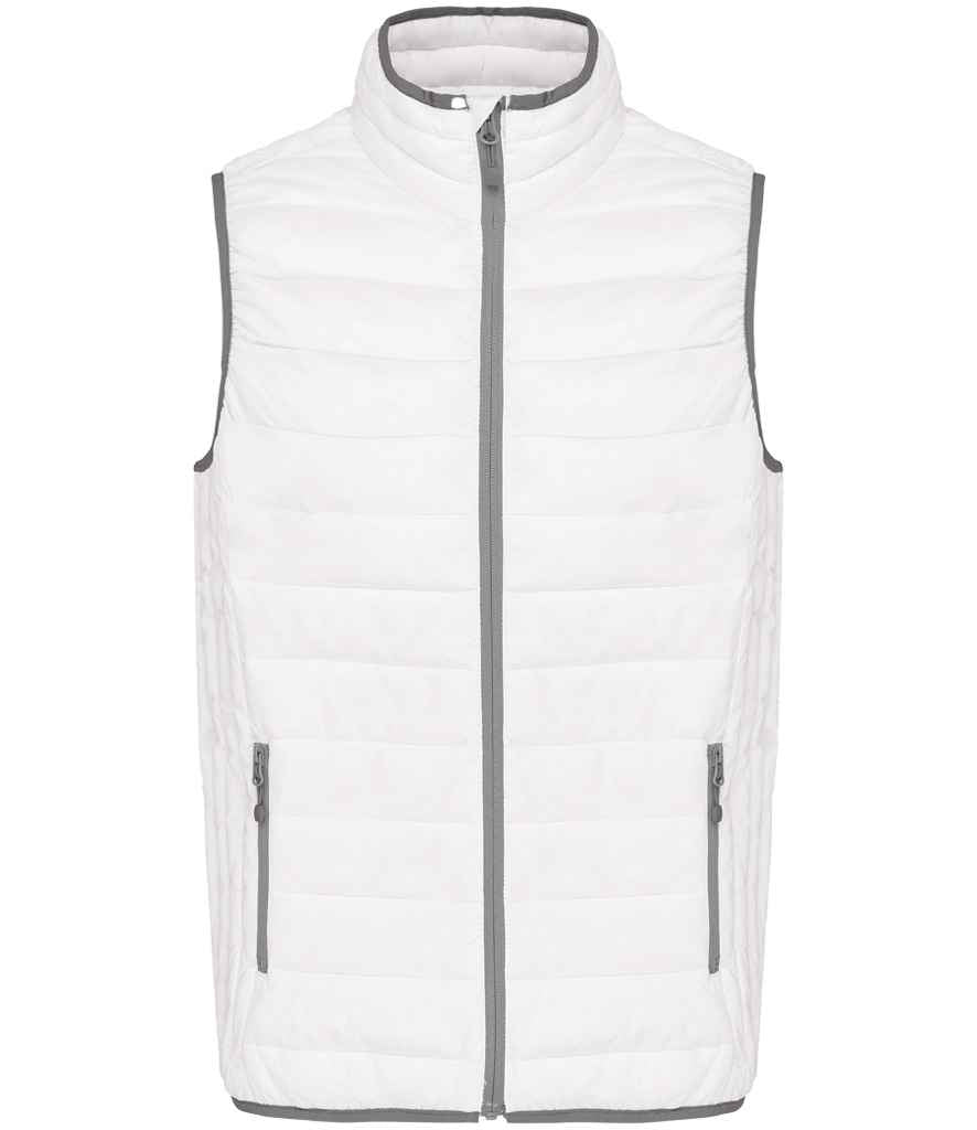 Kariban Lightweight Padded Bodywarmer - White (KB6113)